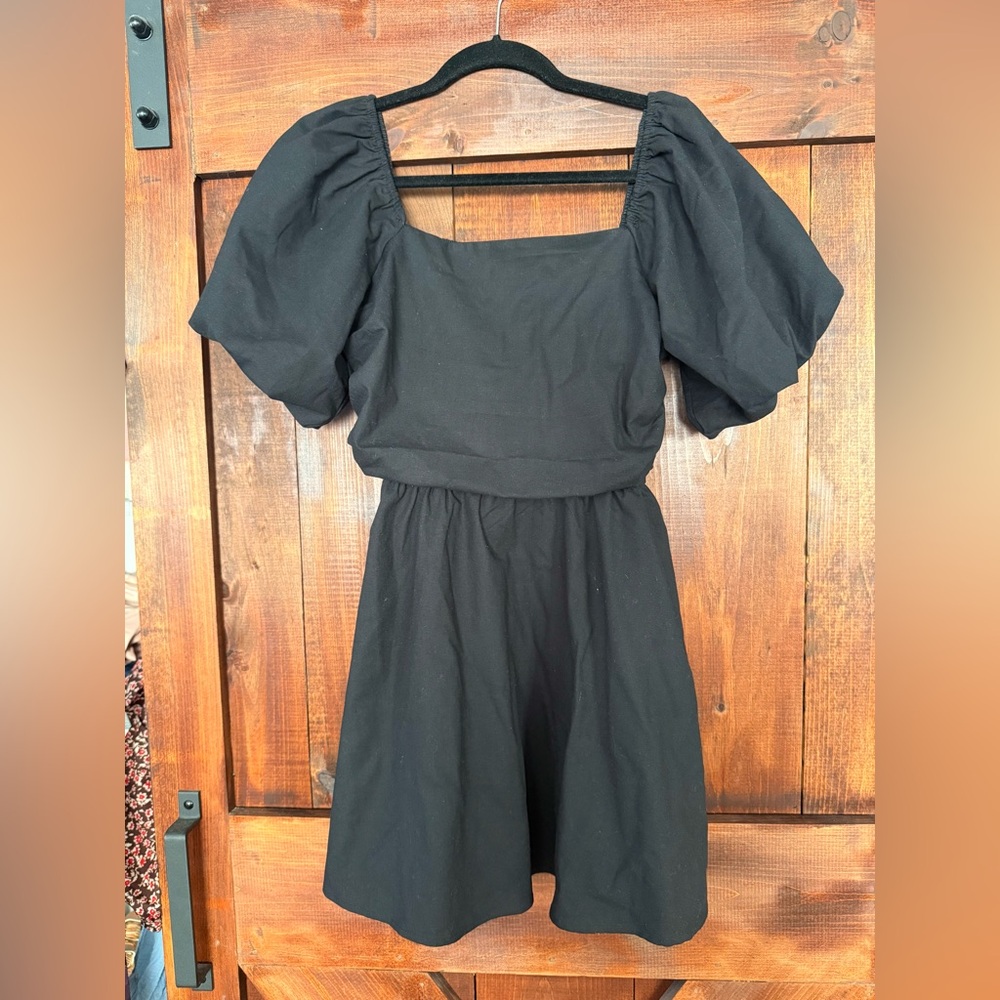 Petal & Pup Ayala Black Dress